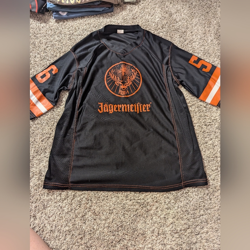 Final sale.vintage Jagermeister jersey